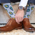 Men's Mardi Gras Oyster Socks