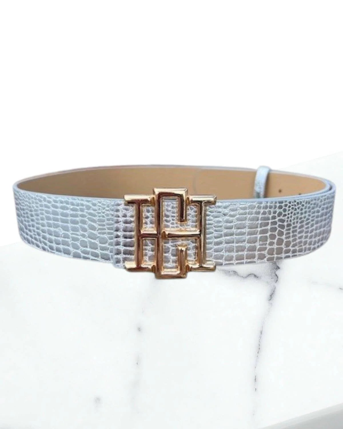 Signature Belt -Silver