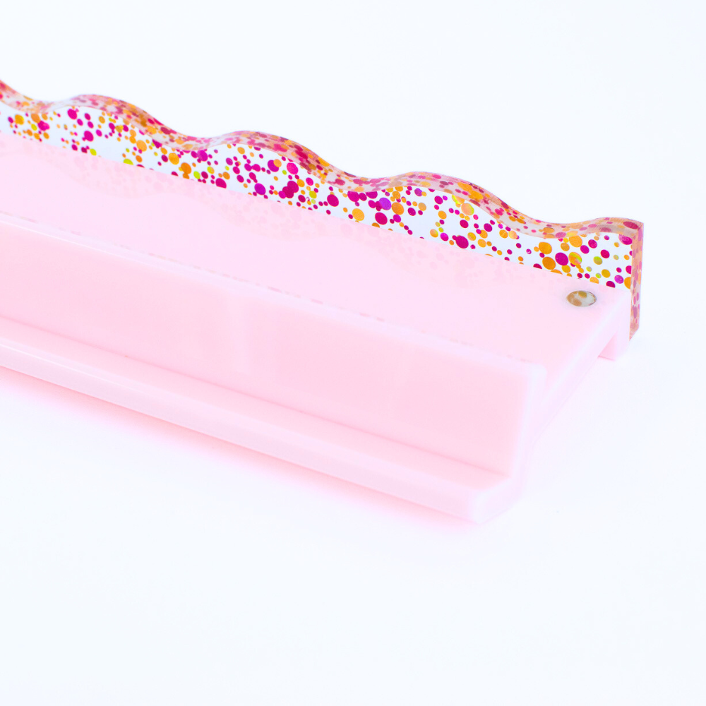 Magnetic Mahjong Pusher-Confetti-Wavy-Multi-Color