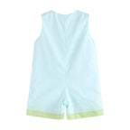 Blue Baby Turtles Shortalls