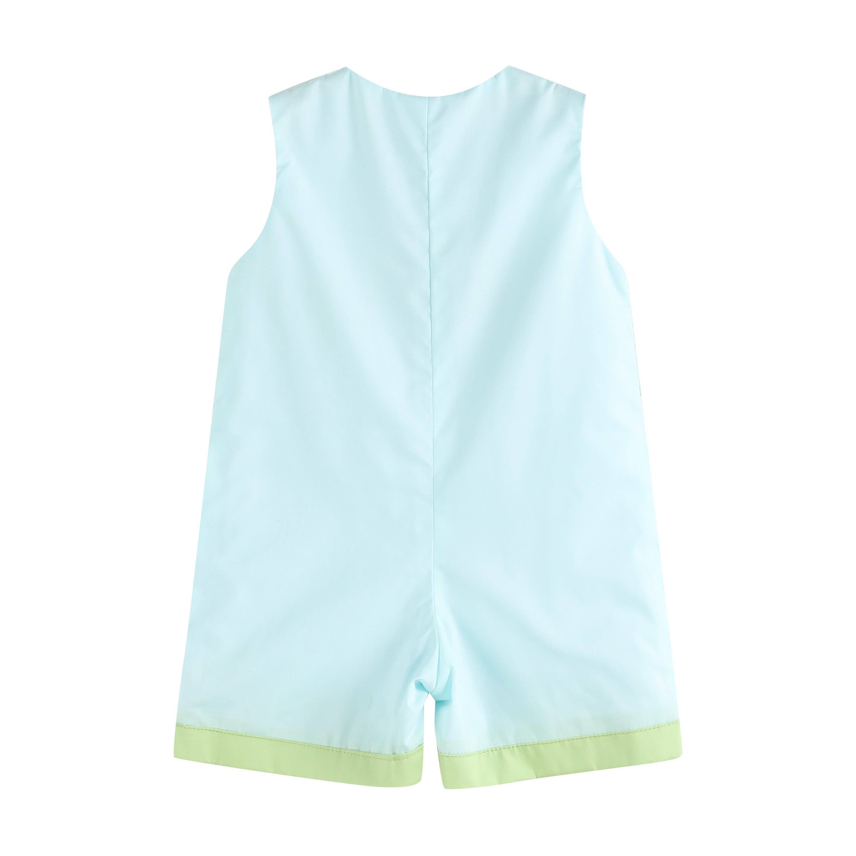 Blue Baby Turtles Shortalls