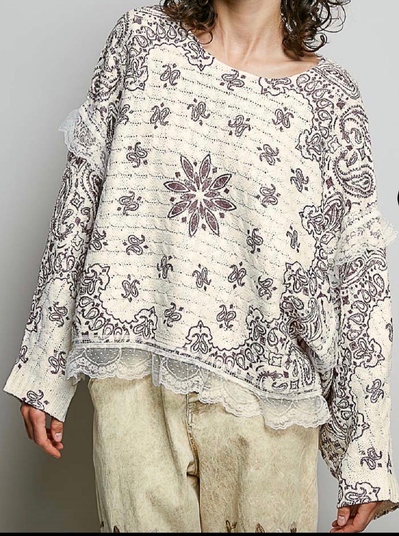Lace & Outlaw Top