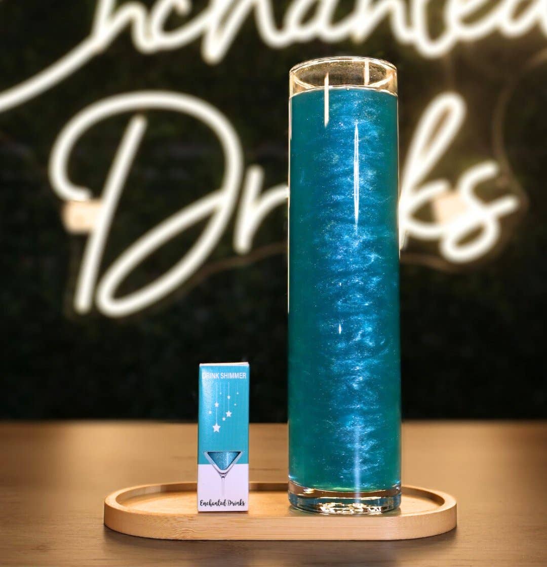 Turquoise Drink Shimmer