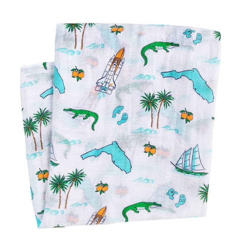 Florida Swaddle Blanket