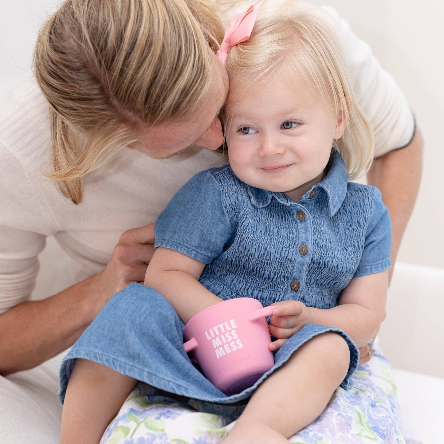 Little Miss Mess Happy Snacker: Pink