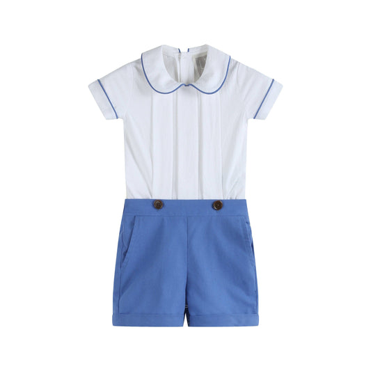 White Collared Set