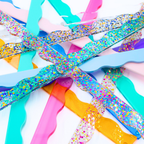 Magnetic Mahjong Pusher-Confetti-Wavy-Multi-Color