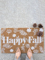 Happy Fall Doormat