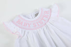 Baby Sister Smocked Dress and Bloomer Set