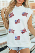 Firecracker Flag Top