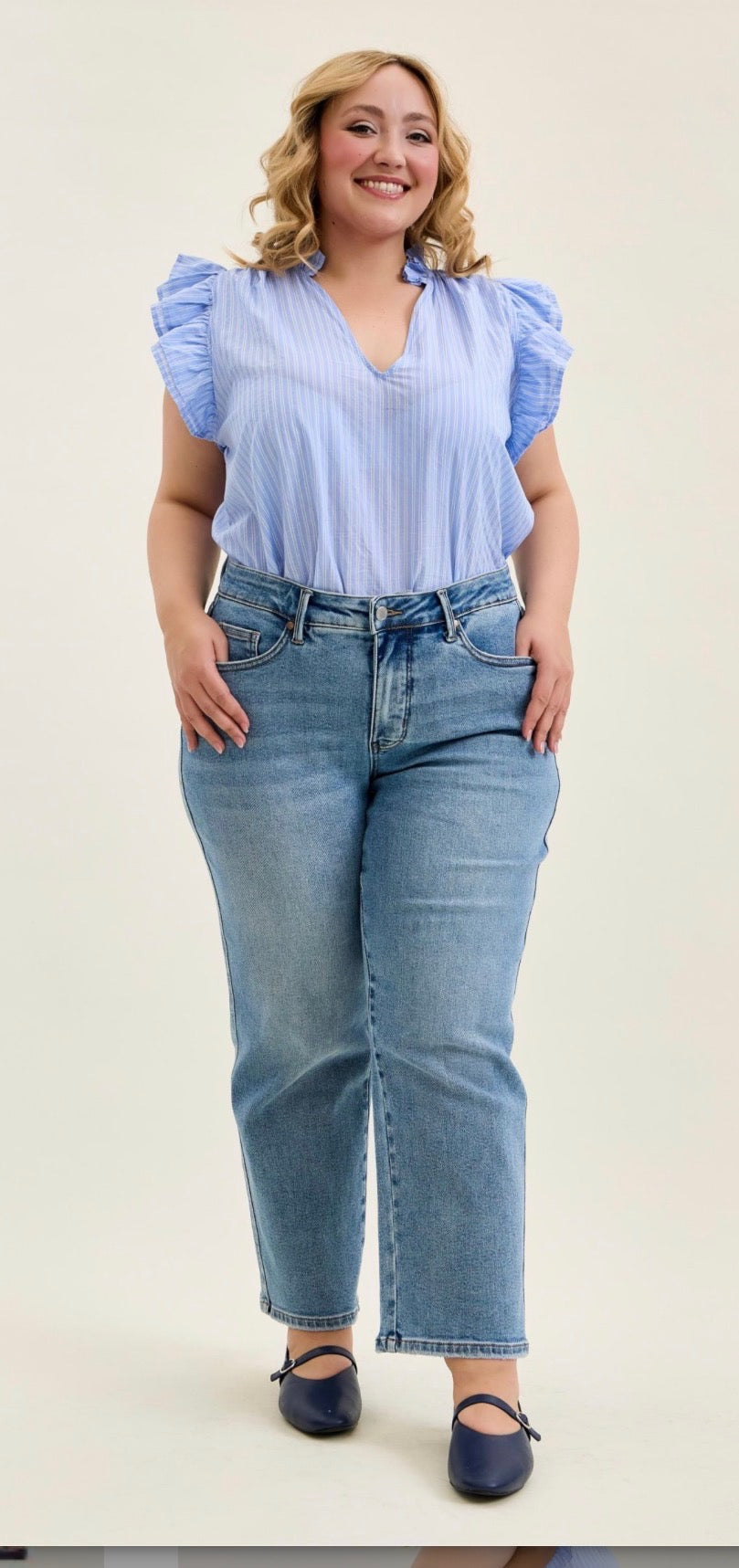 Judy Blue Petite Plus Size Tummy Control