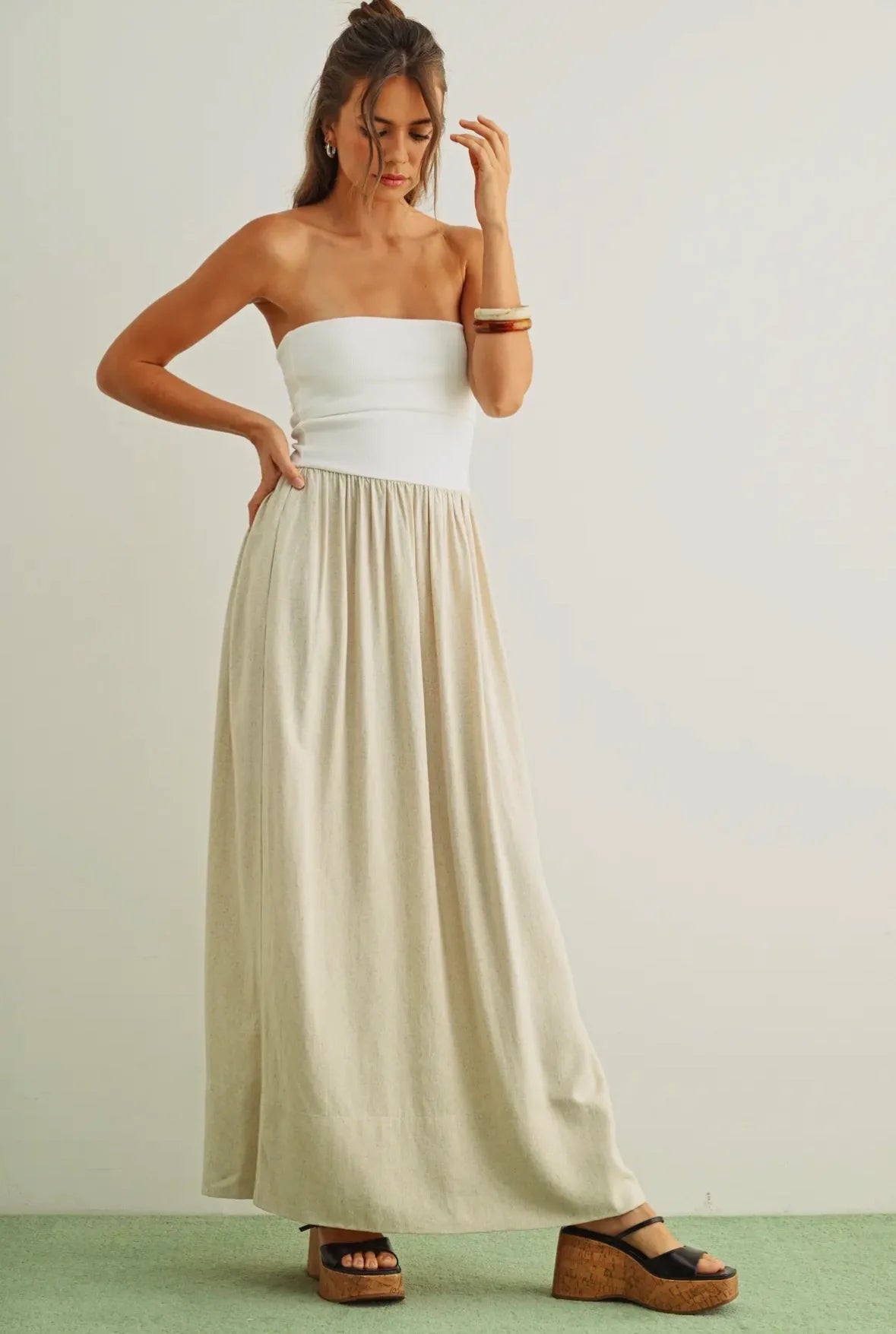 adeline maxi dress Adeline Embellished Maxi Dress SAU LEE