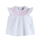 Baby Sister Smocked Dress and Bloomer Set