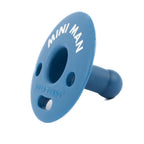 Mini Man Bubbi™ Pacifier: Blue