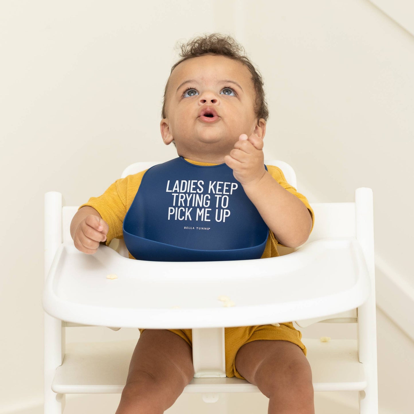 Ladies Pick Me Up Wonder Bib: Blue