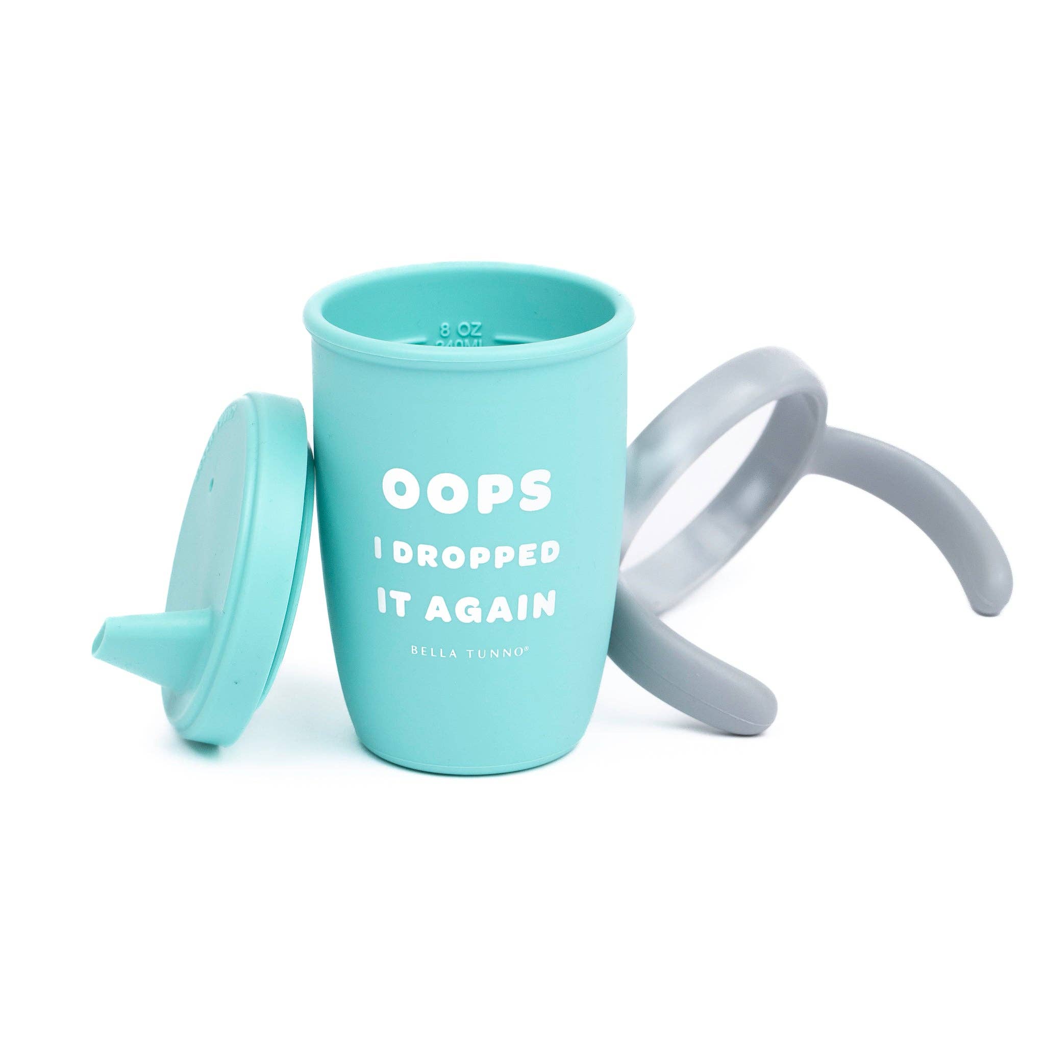 Dropped it Again Happy Sippy Cup: Blue