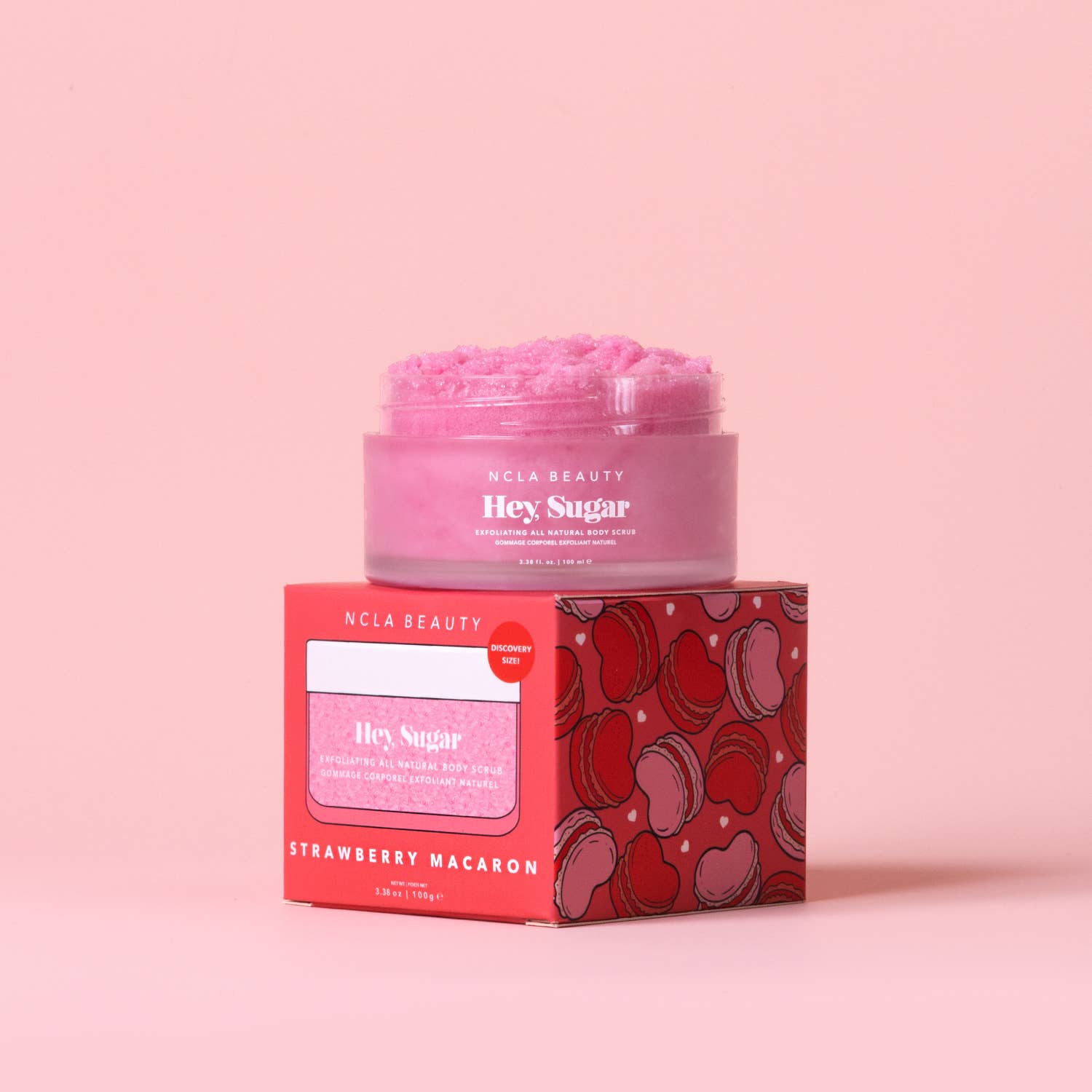 Hey, Sugar Body Scrub - Strawberry Macaron