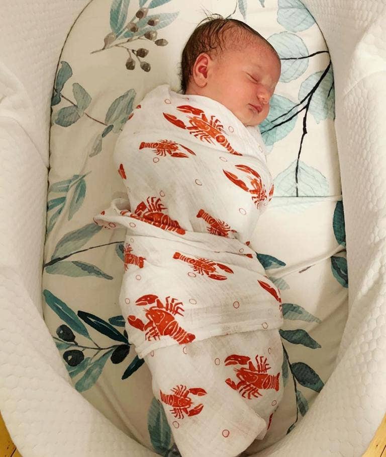 Heads or Tails Swaddle Blanket