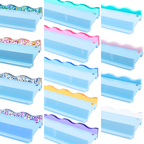 Magnetic Mahjong Pusher-Confetti-Wavy-Multi-Color
