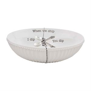 CHIP AND DOUBLE DIP BOWL SET