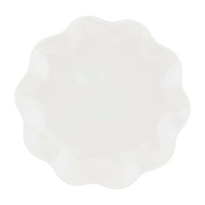 RUFFLED MELAMINE PLATE