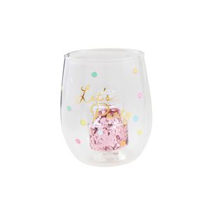 BIRTHDAY PARTY WINE GLASS
