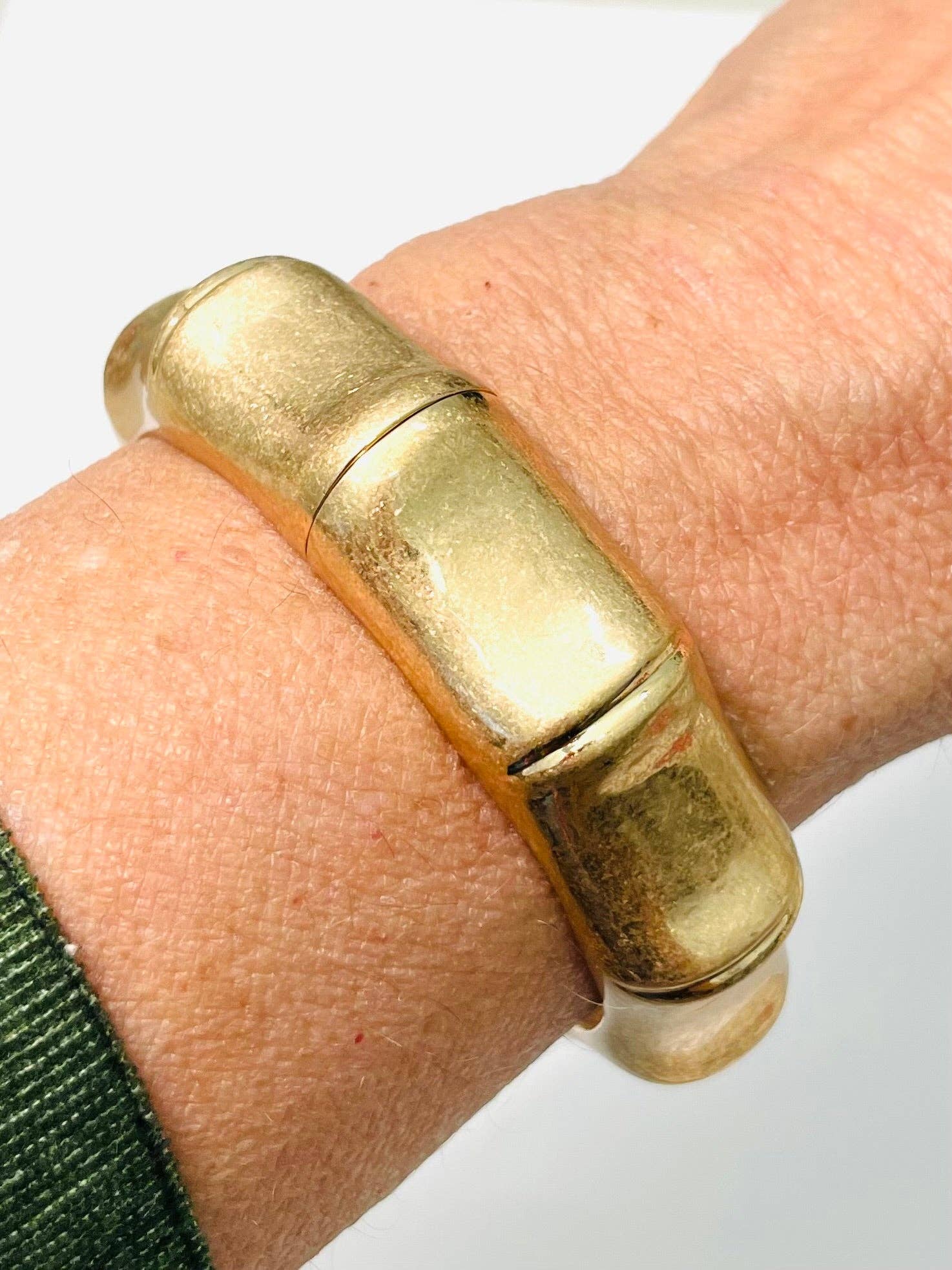 Hinged Bamboo Cuff