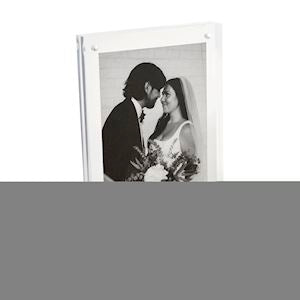 Mr. & Mrs. Plank Acrylic Frame