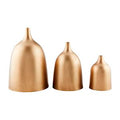 Nesting Metal Vase Set