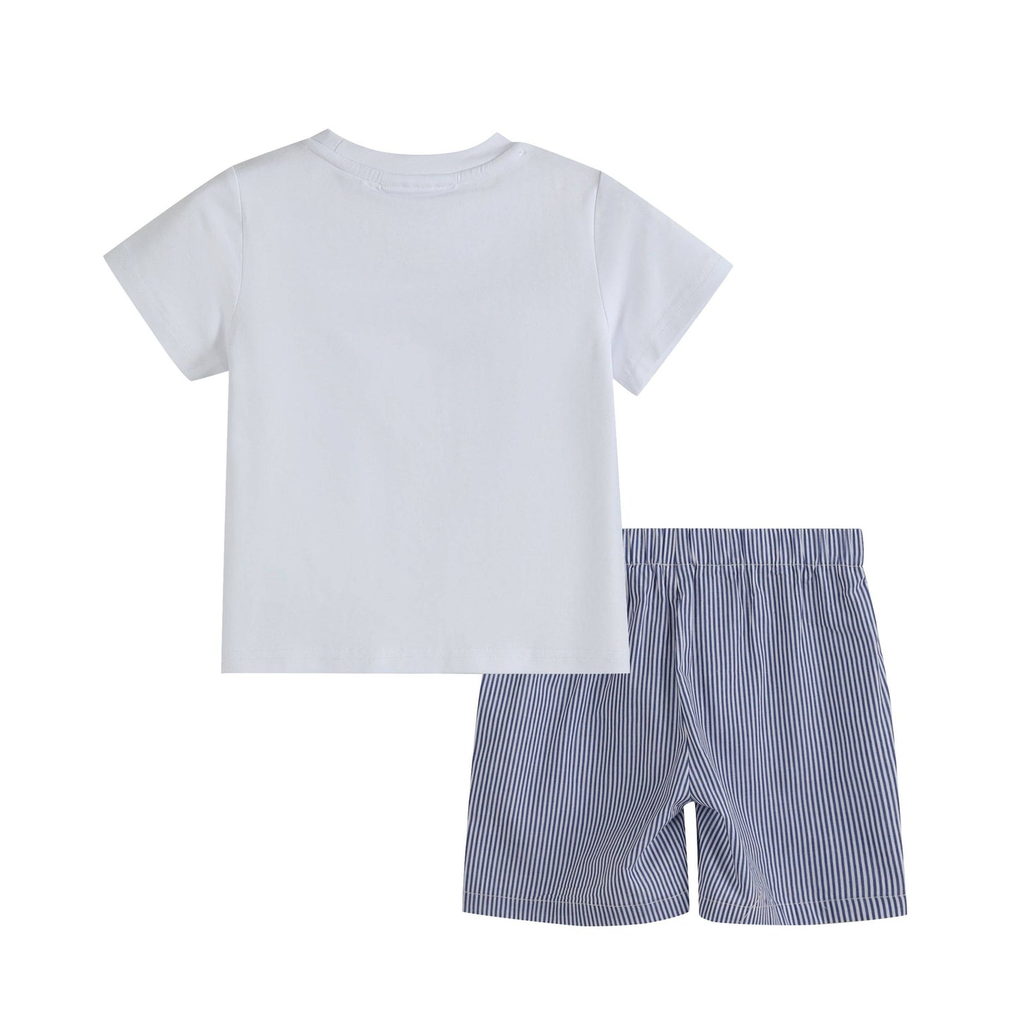 White Shark Smocked Set
