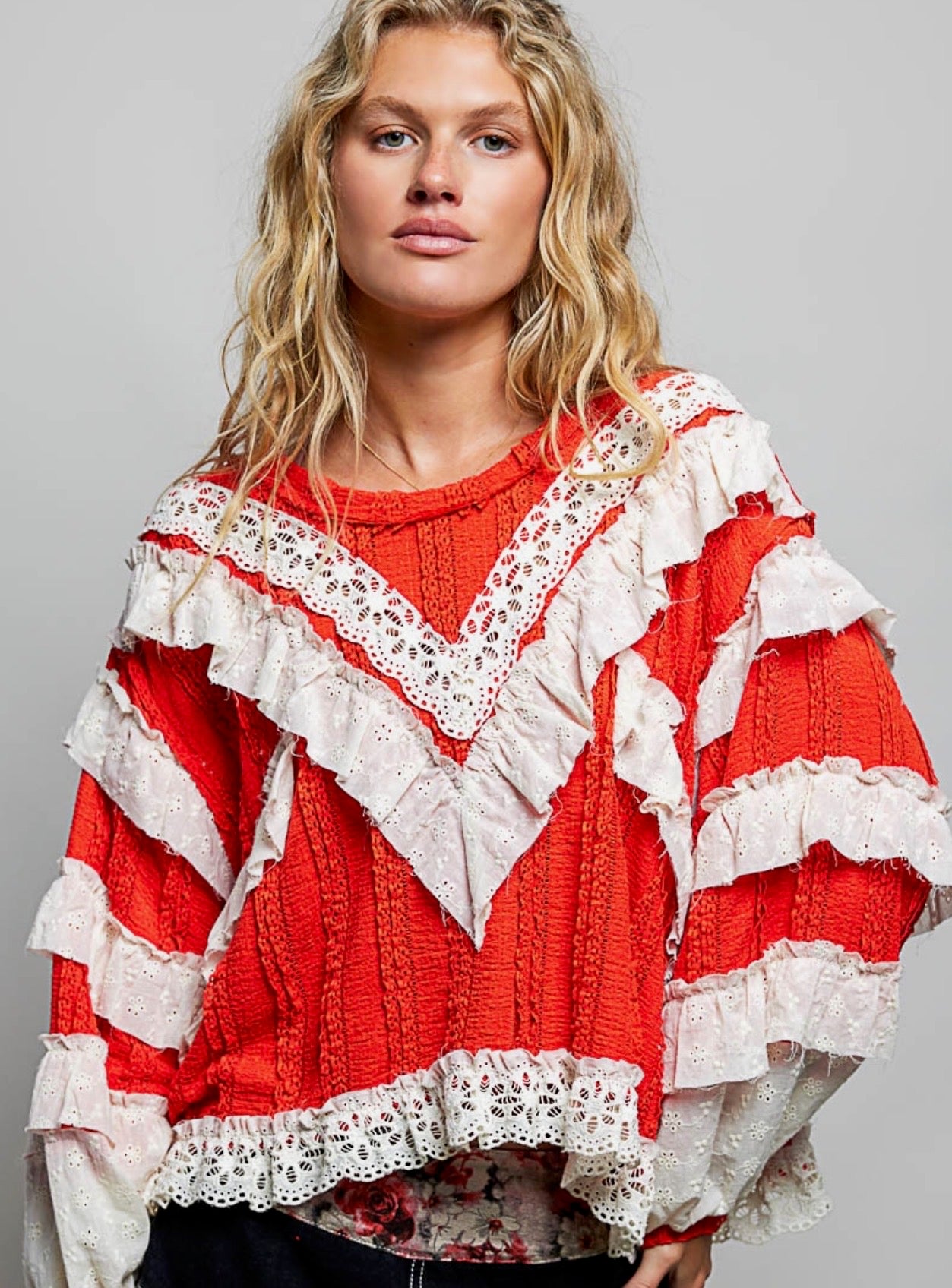 Lace Me Lovely Sweater