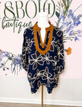 Midnight Marigold Top