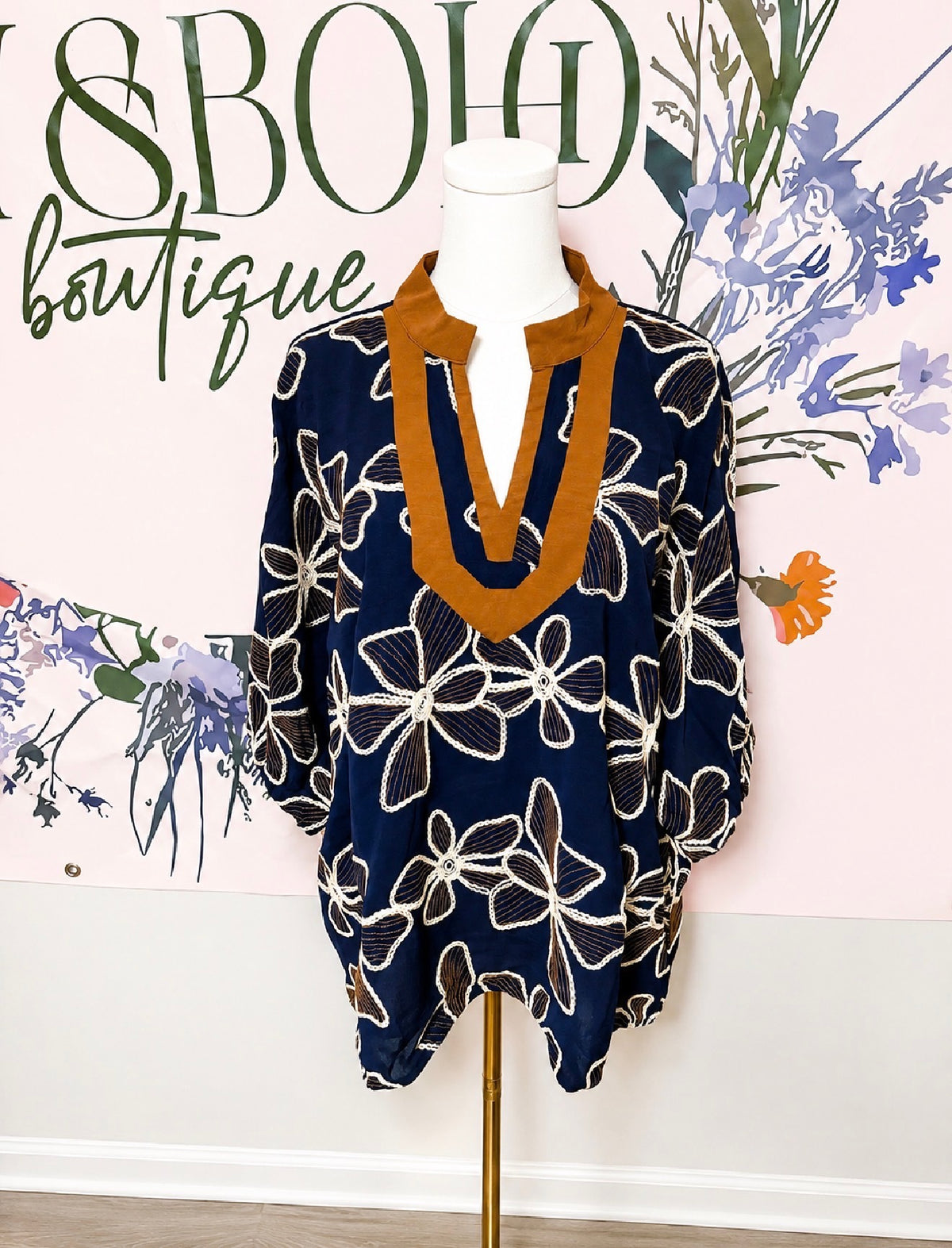 Midnight Marigold Top
