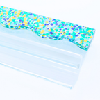 Magnetic Mahjong Pusher-Confetti-Wavy-Multi-Color