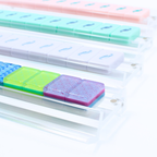 MAHJONG RACKS- Solid Macaron Blue