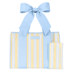 Case-Mate Cabana Stripe Bow Jelly Tote Bag