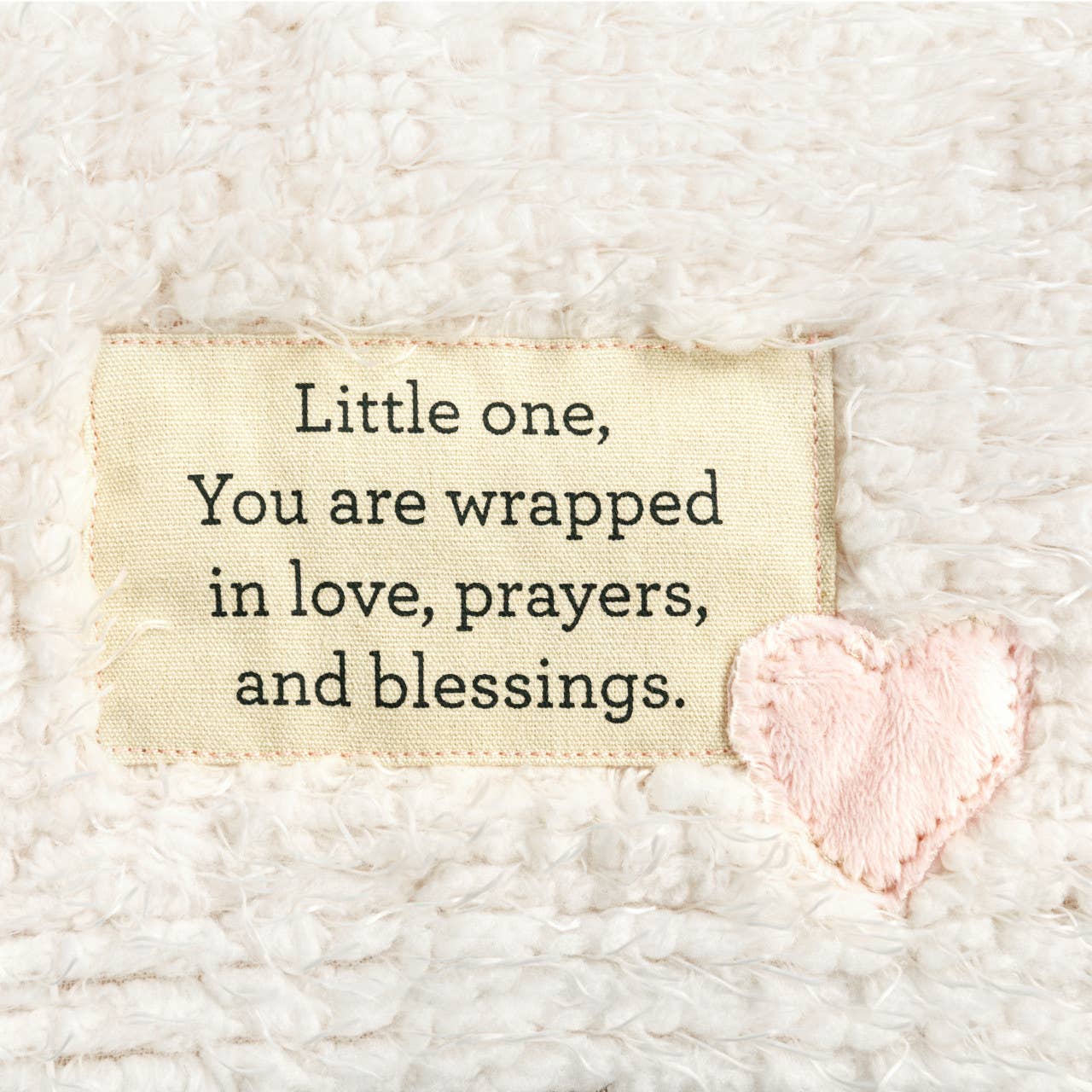 Wrapped in Prayer Blanket - Pink