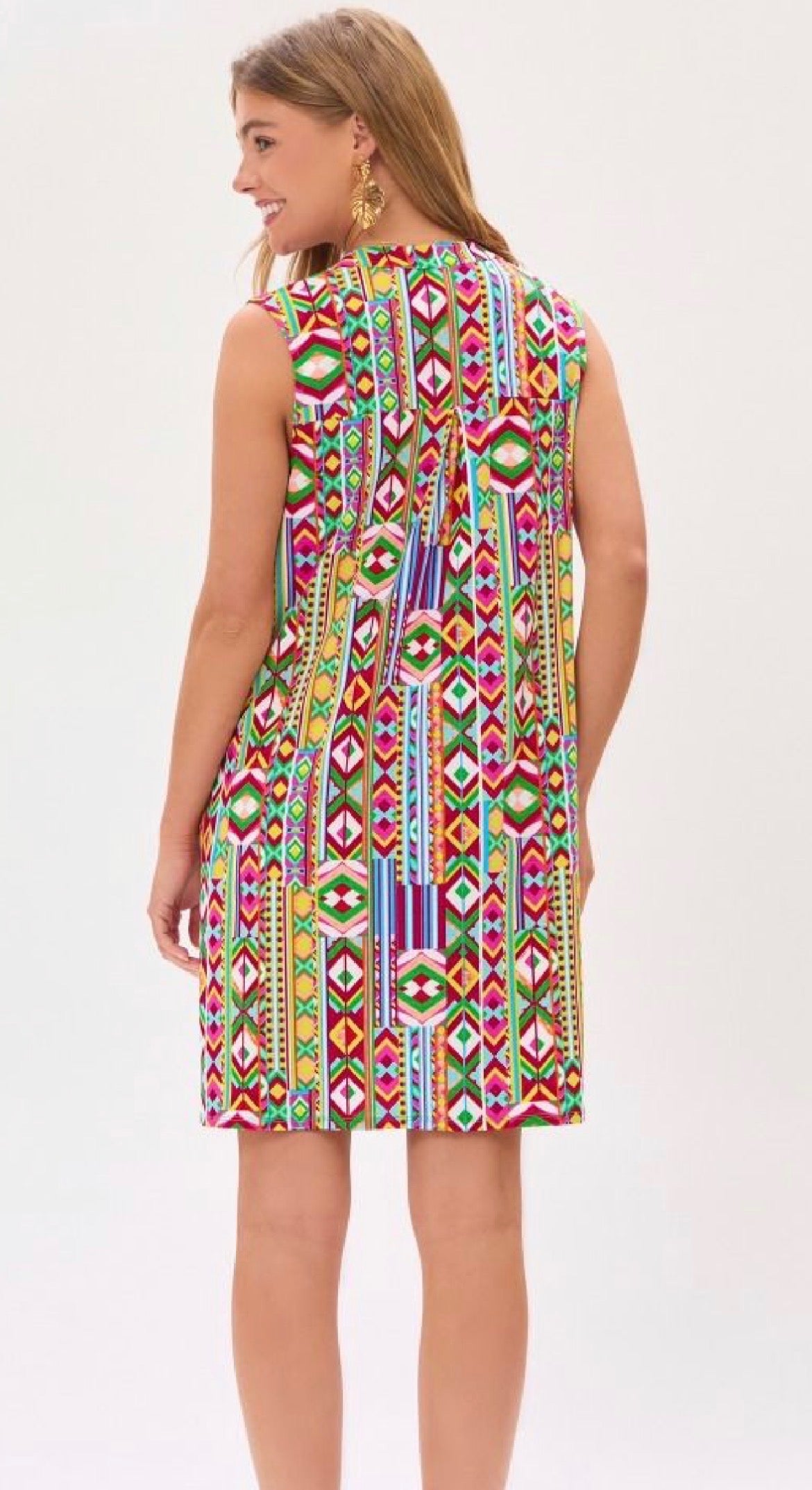 Boho Geometric Dress
