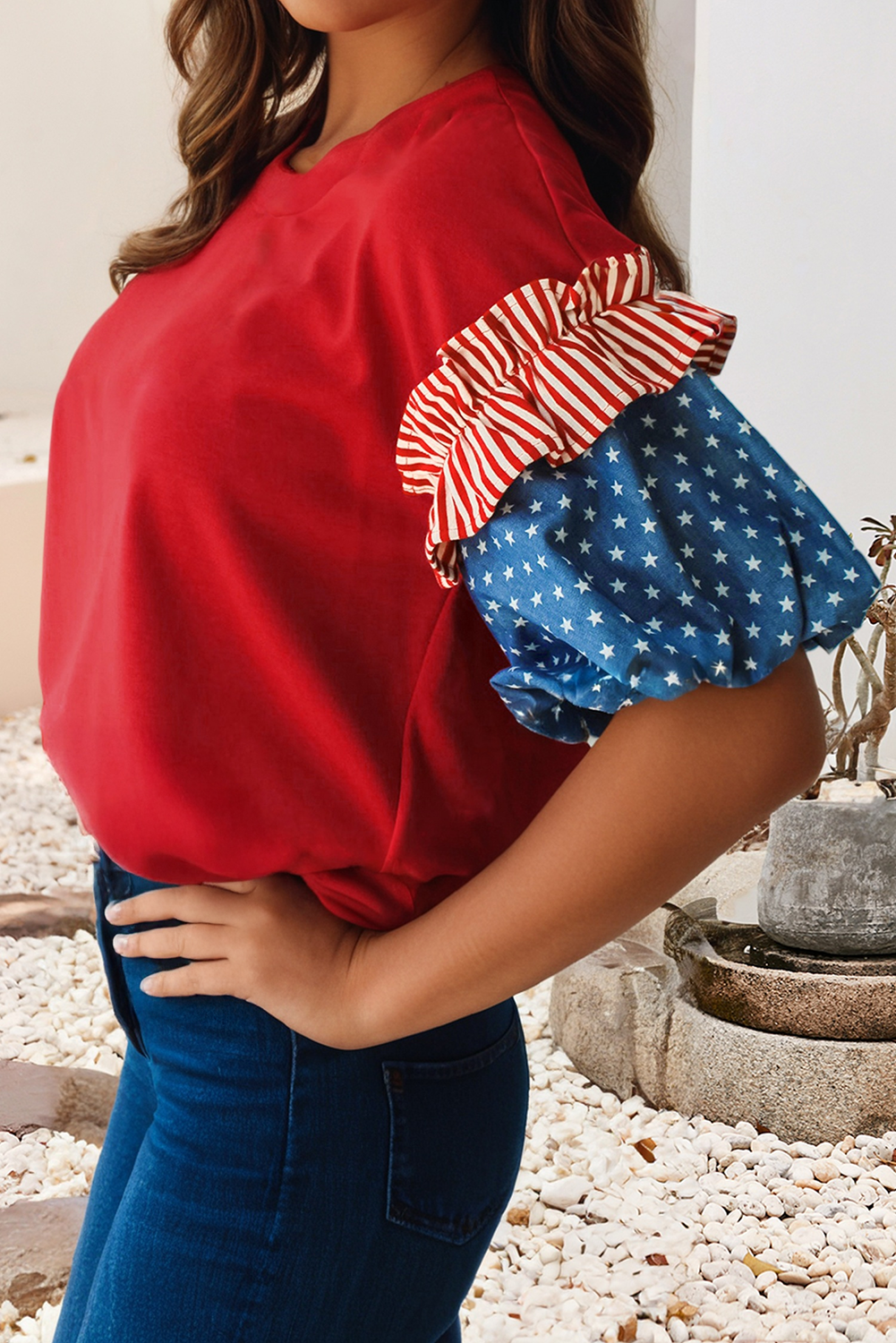Red, White & You Top