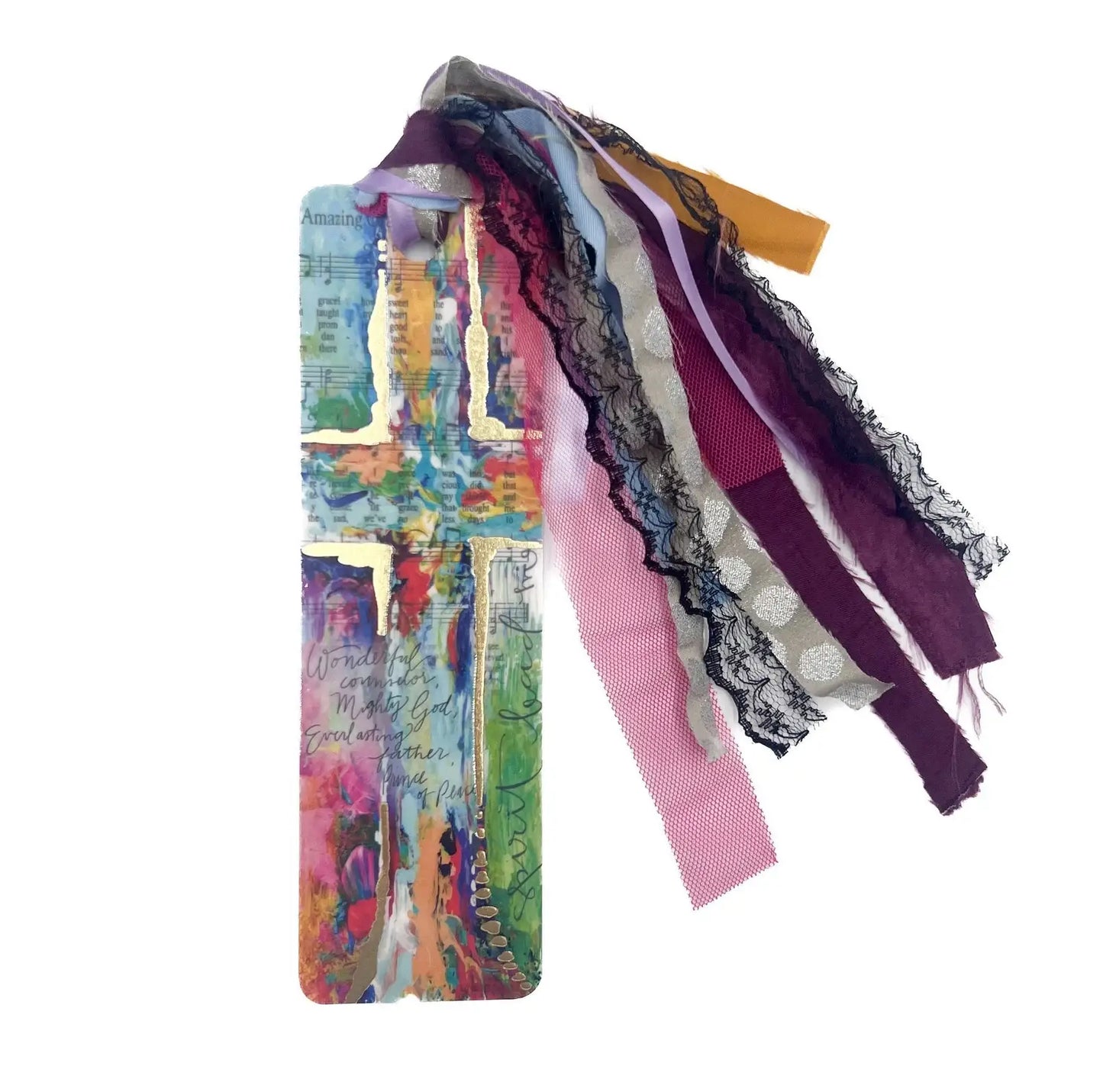 Scripture Cross Tassel Bible Bookmark