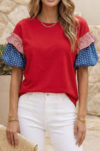 Red, White & You Top