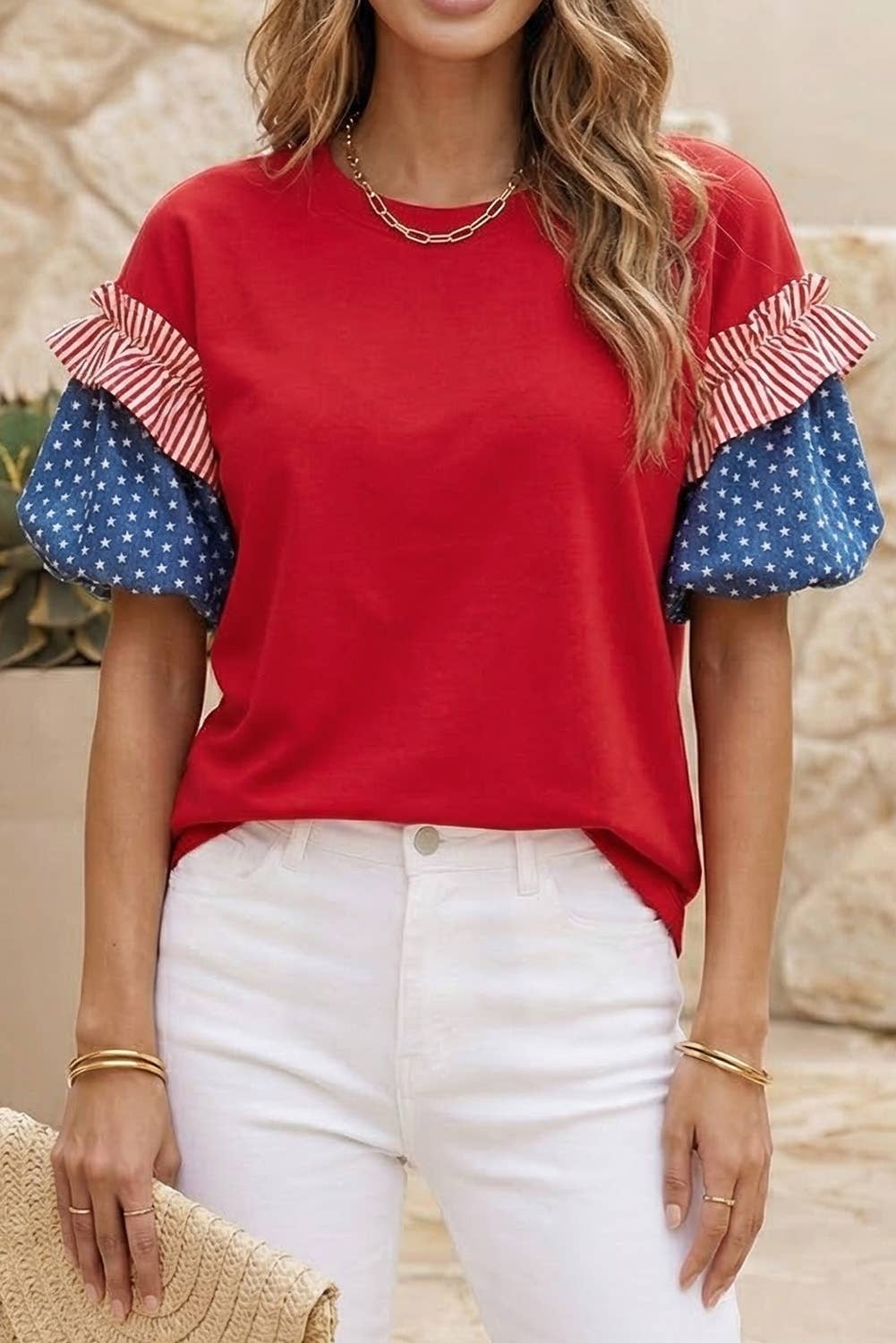 Red, White & You Top
