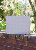 Niall Quilted Tote