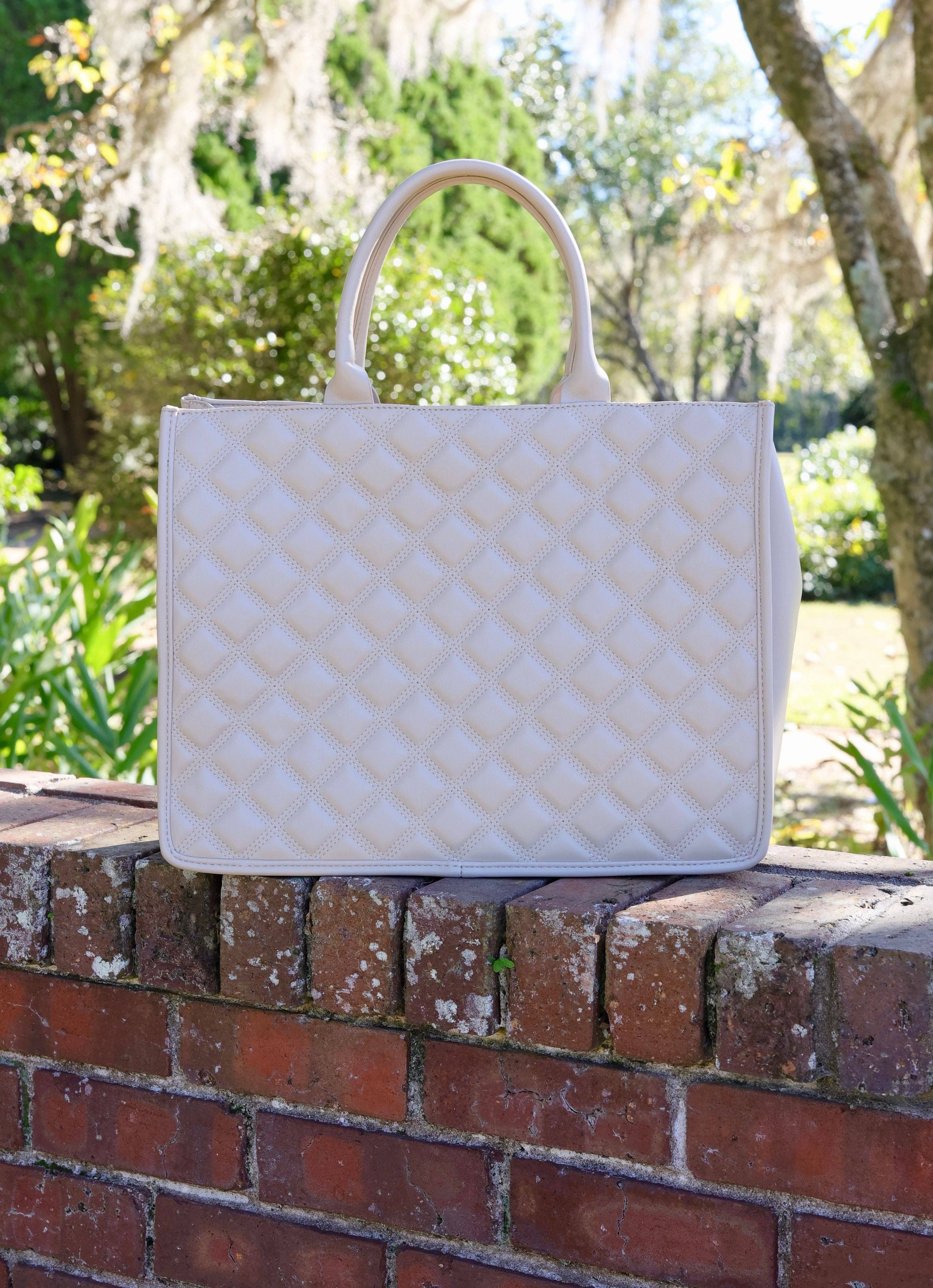 Niall Quilted Tote