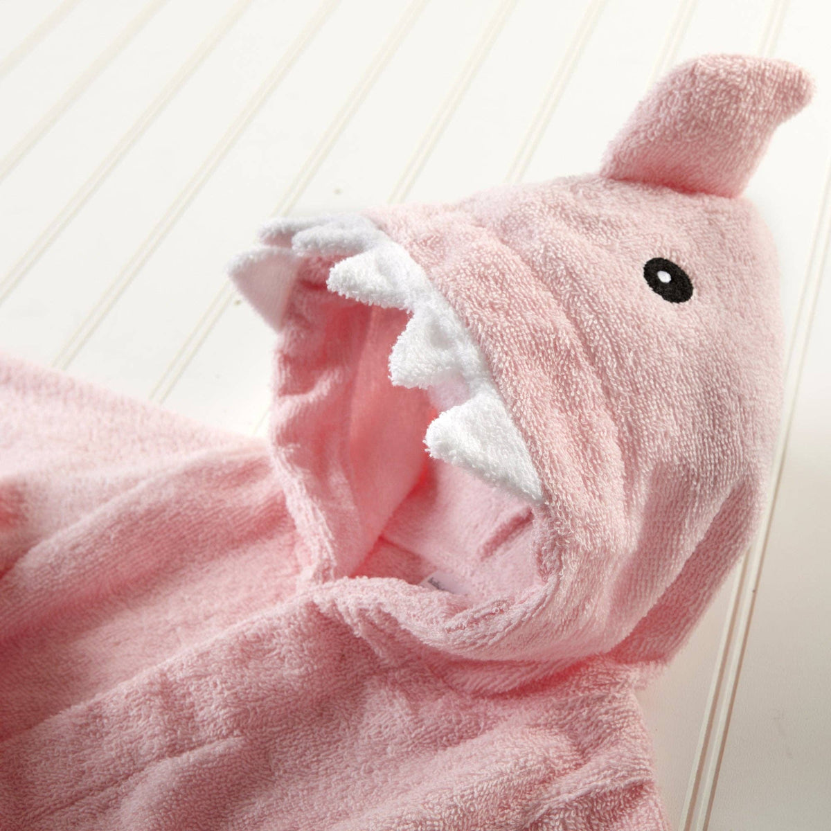Shark Robe Let the Fin Begin Pink Shark Robe – Hydrangea House & The Shops at ...