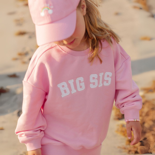 Big Sis Sweatshirt (sizes 12m - 8): 2T