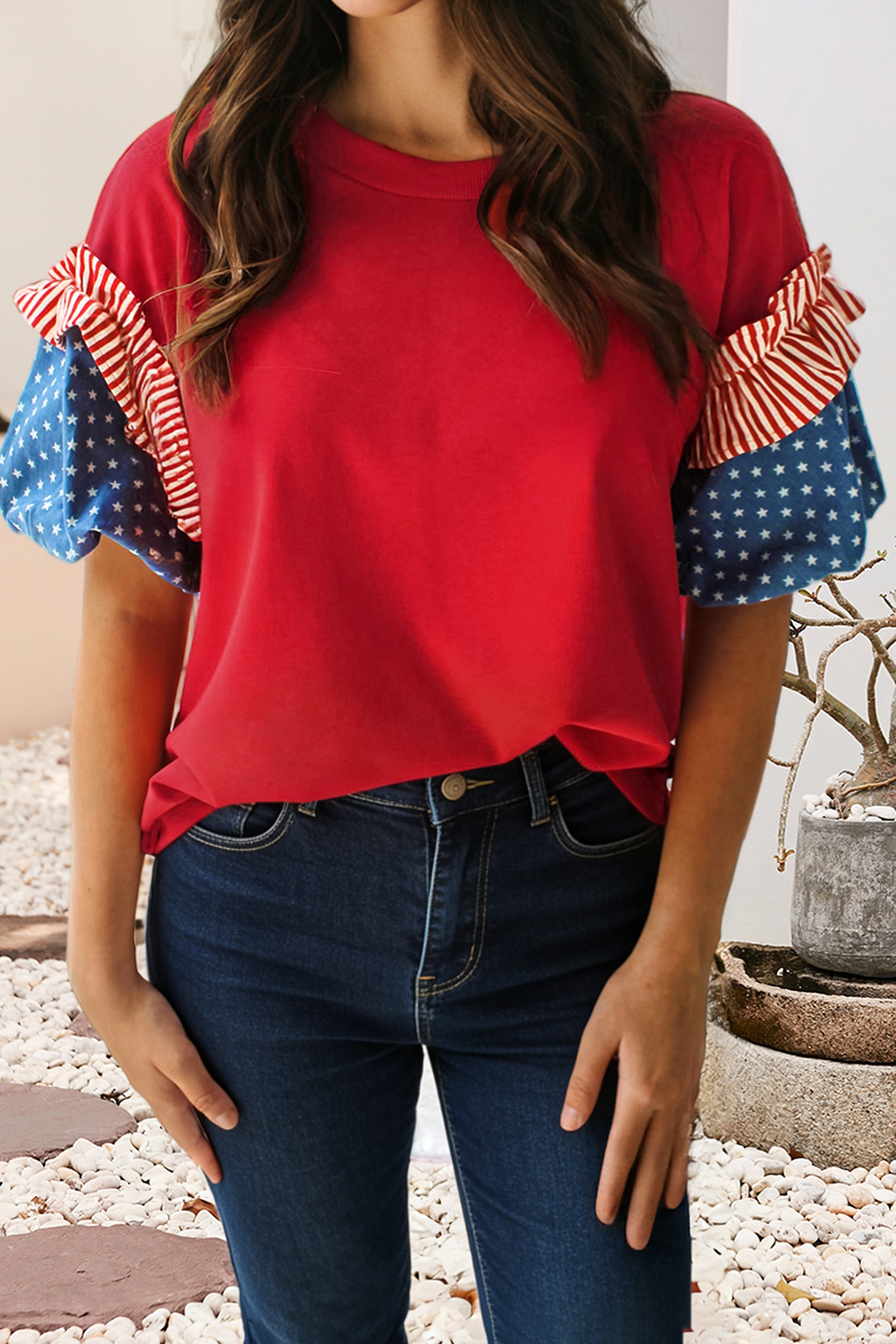Red, White & You Top
