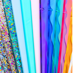 Magnetic Mahjong Pusher-Confetti-Wavy-Multi-Color
