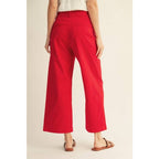 Scarlet Scallop Pants