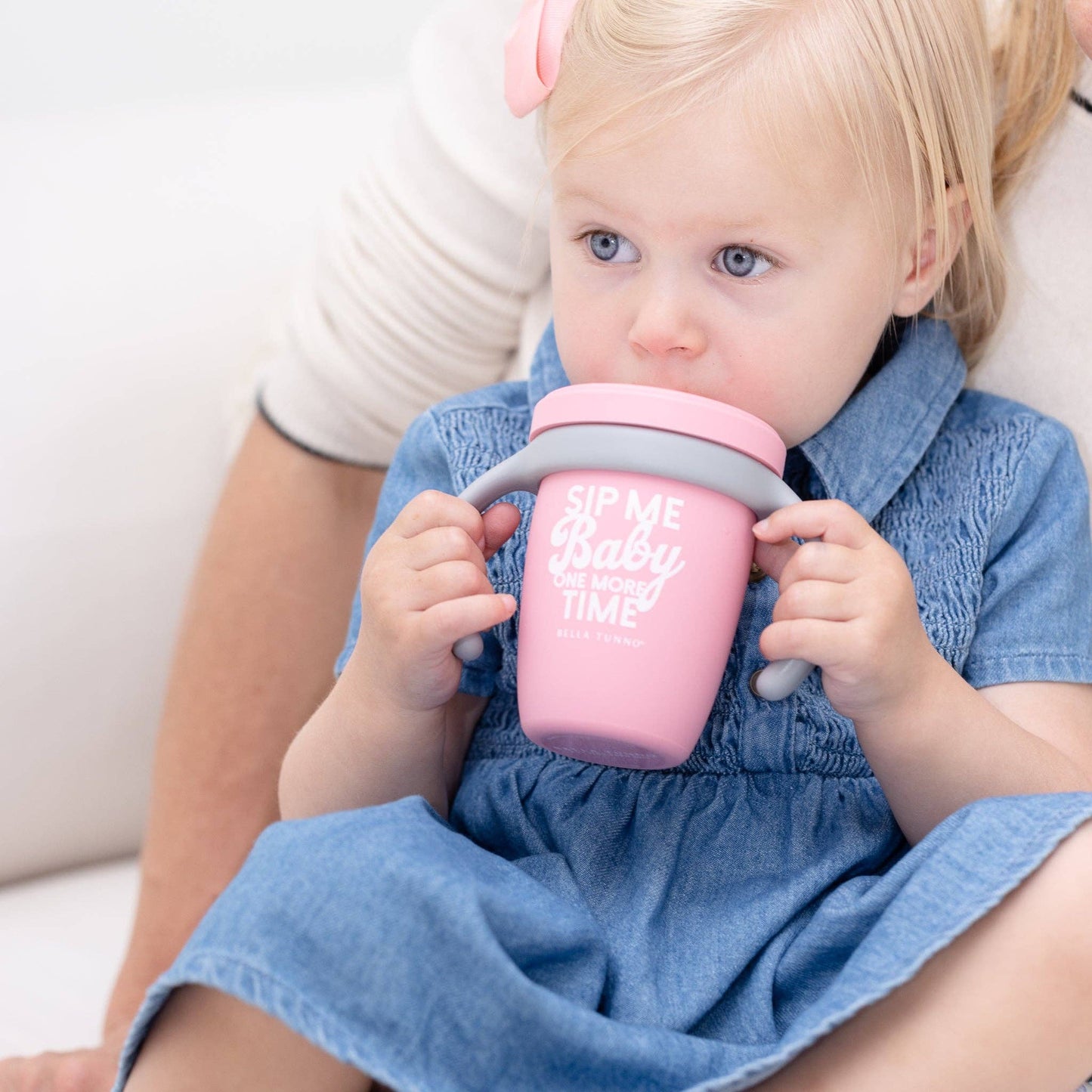 Sip Me Baby Happy Sippy Cup: Pink